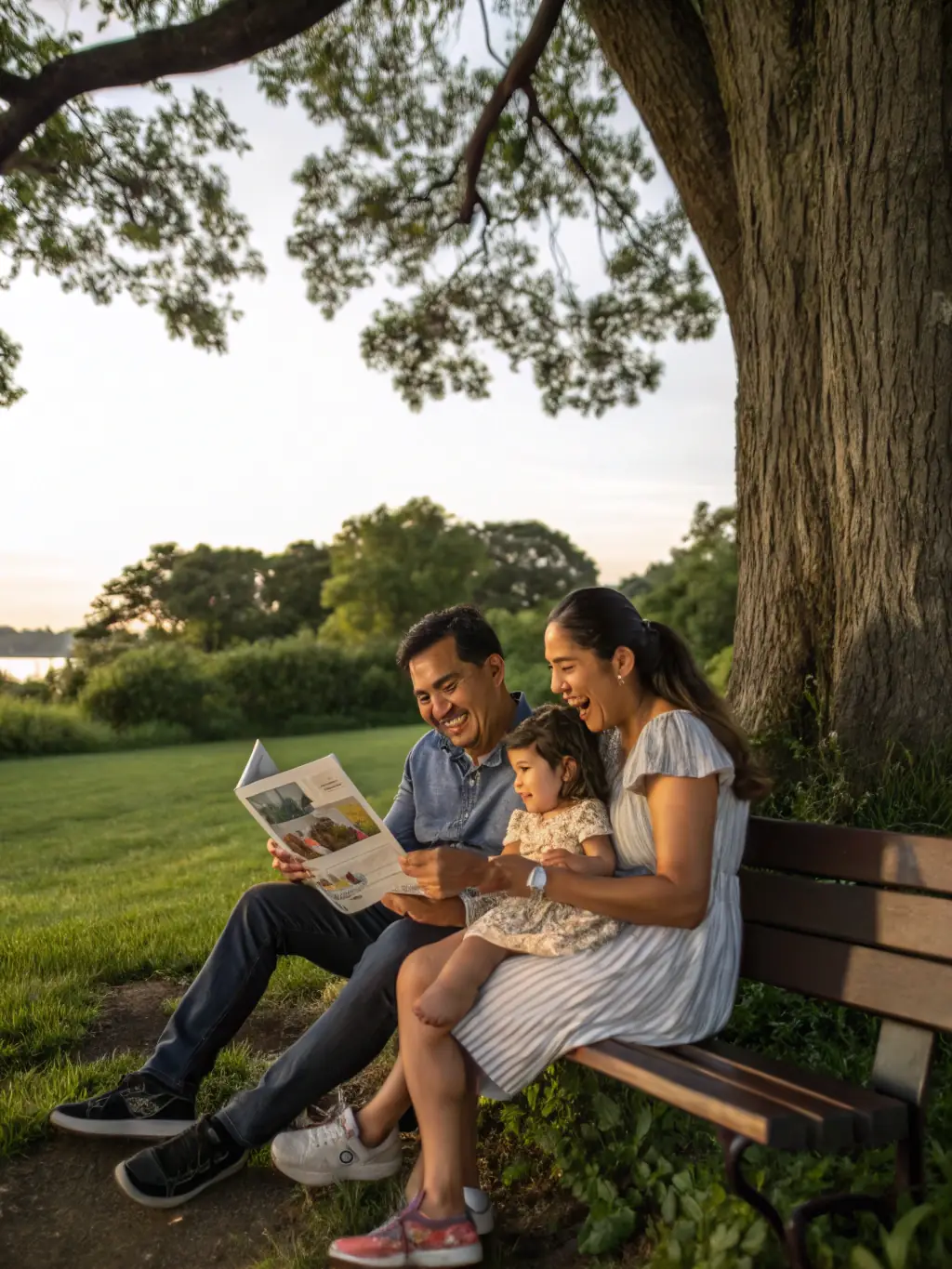 A family happily enjoying their retirement years, traveling and pursuing their passions, illustrating the long-term security provided by financial planning.